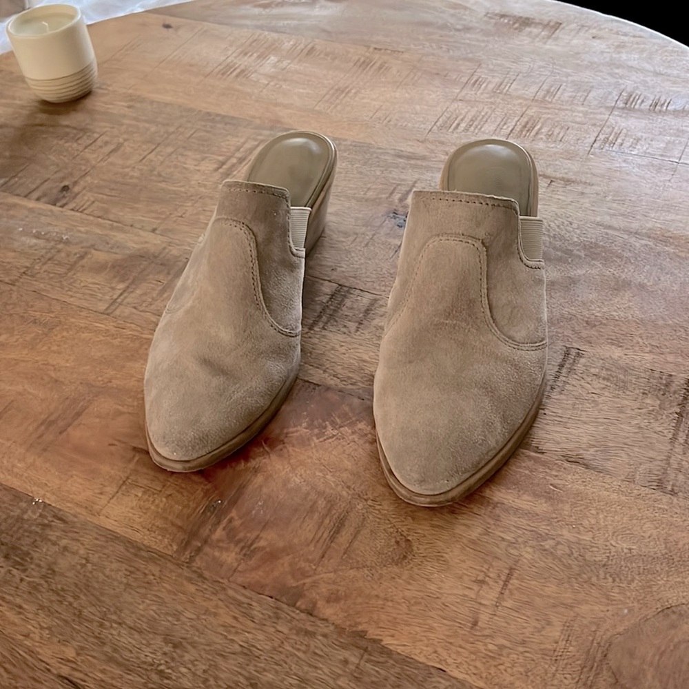 Woman JOIE leather mules shoes